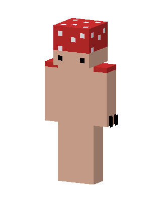 Mushroom Head skin, 3D preview