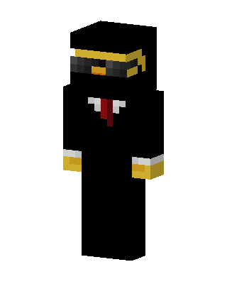 Golden Agent skin, 3D preview