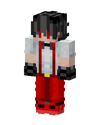 Red Player Boy skin, 3D preview