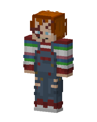 Gray Character skin, 3D preview
