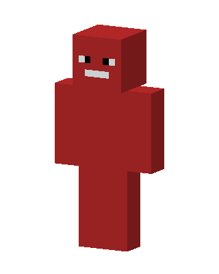 Meat Boy skin, 3D preview