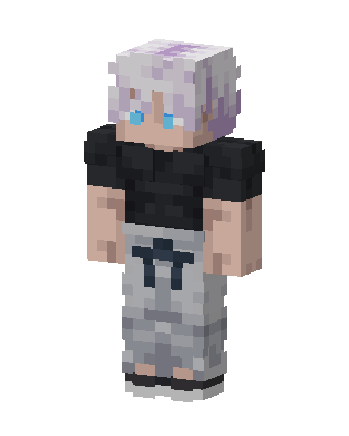 Satoru Gojo skin, 3D preview