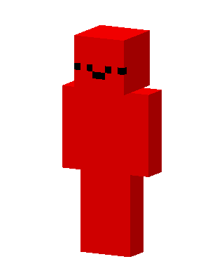 Red Smiley Minecraft red skin