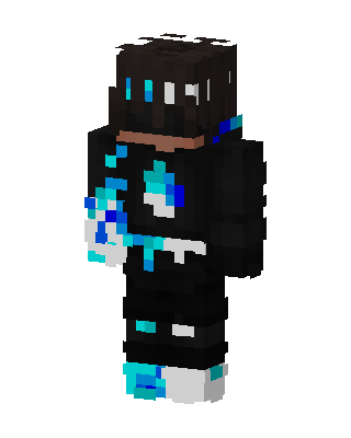 Black Spaceman Boy Minecraft skin