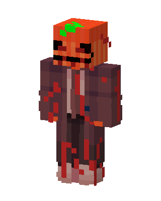 Brown Villain Boy skin, 3D preview