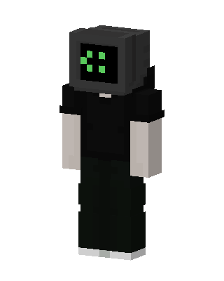 Monitor Head skin, 3D preview