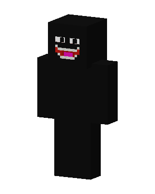 Black Villain Boy Minecraft mob skin