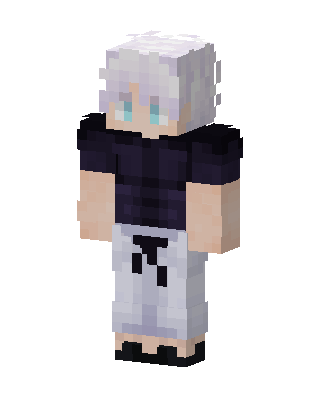 Gojo Satoru skin, 3D preview