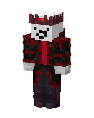 Crimson Dog King Minecraft skin