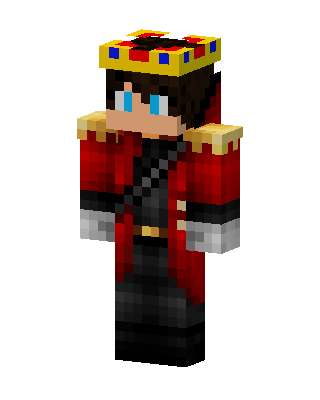 Crimson King skin, 3D preview