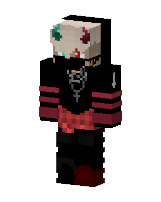 Crimson Mask skin, 3D preview