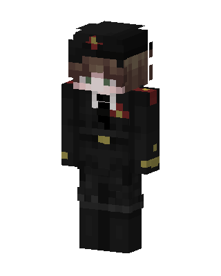 Dark Officer skin, 3D preview
