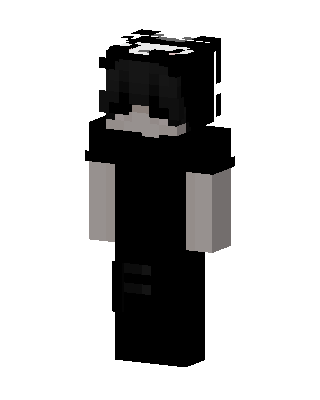 Shadow Hoodie skin, 3D preview