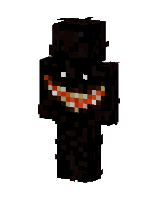 Black Villain Boy skin, 3D preview