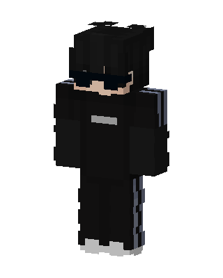 Shades Tracksuit skin, 3D preview