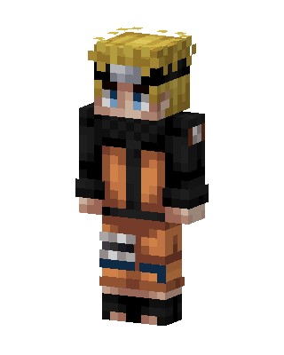 Naruto skin, 3D preview