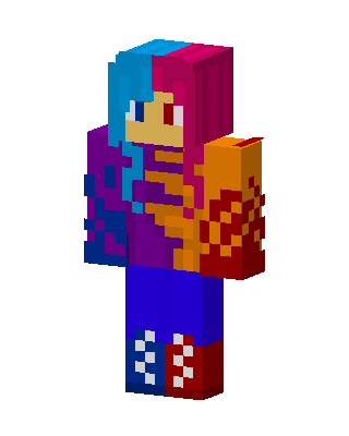 Fire And Ice skin, 3D preview
