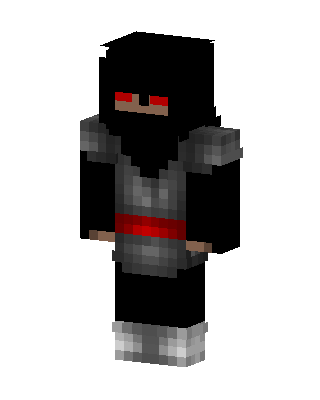 Crimson Assassin Minecraft skin