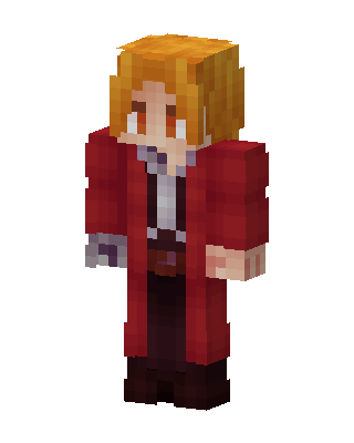 Edward Elric skin, 3D preview