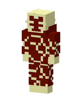 Red Mob skin, 3D preview