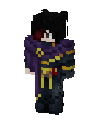 Lelouch Lamperouge skin, 3D preview