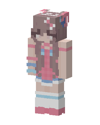 Sylveon Girl skin, 3D preview