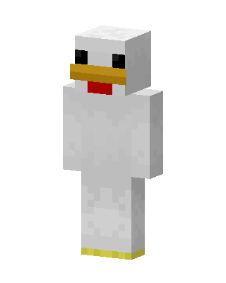 Chicken Suit skin, 3D preview