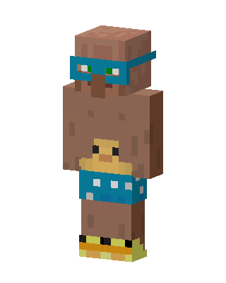 Potato Duck Swimmer Minecraft skin