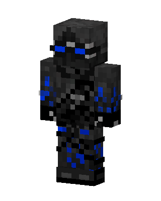 Cobalt Shadow Minecraft skin