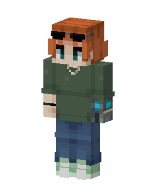 Shades Alex Minecraft skin