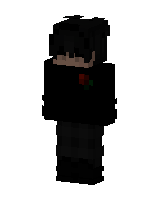 Rose Gothic skin, 3D preview