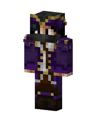 Purple Hero Boy Minecraft skin