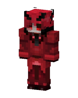 Crimson Demon skin, 3D preview