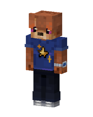 Star Tee Kid skin, 3D preview