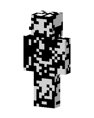 Black Mob skin, 3D preview
