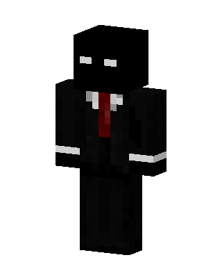 Black Villain Boy skin, 3D preview
