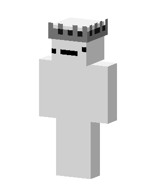 White Ghost King skin, 3D preview