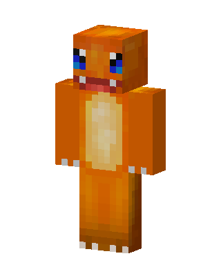 Charmander skin, 3D preview