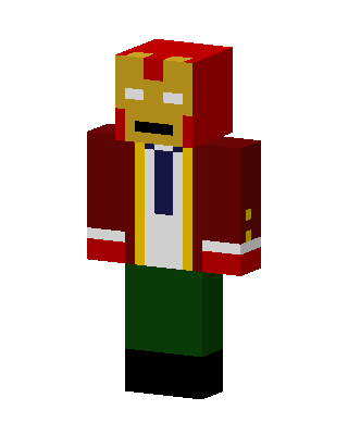 Tony Stark skin, 3D preview