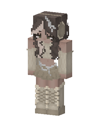 Woodland Bunny skin, 3D preview