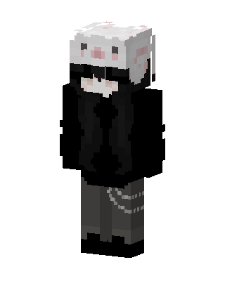Black Player skin, 3D preview