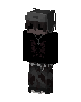 Black Villain Boy Minecraft skin