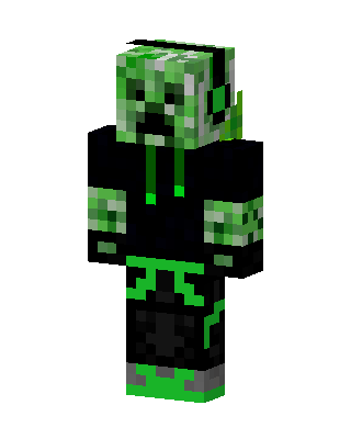 Creeper Hoodie Minecraft creeper skin
