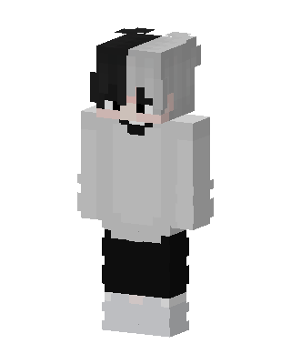 White Player skin, 3D preview