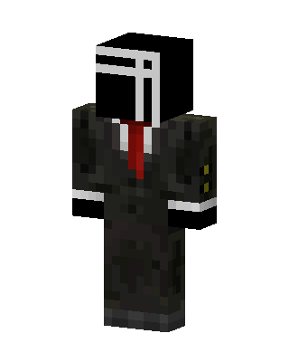Faceless Agent skin, 3D preview
