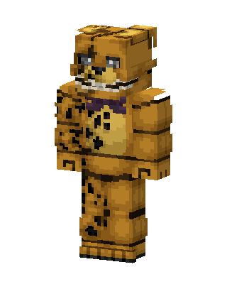 Yellow Animal skin, 3D preview