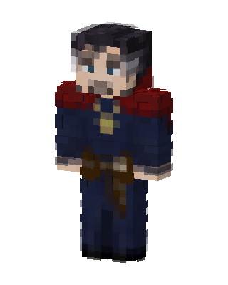 Doctor Strange skin, 3D preview