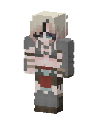 Hooded Assassin Minecraft anime skin