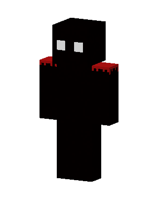 Black Mob skin, 3D preview