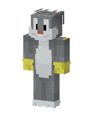 Bugs Bunny Minecraft skin